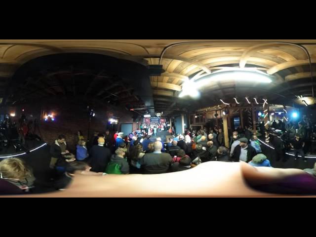 360° view of Marco Rubio's town hall in Dover, N.H.