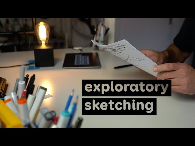 Exploratory Sketching