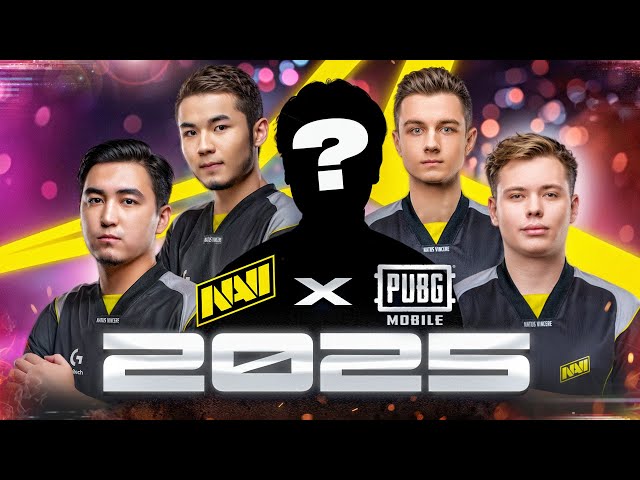 NAVI PUBG Mobile 2025 Roster Announcement