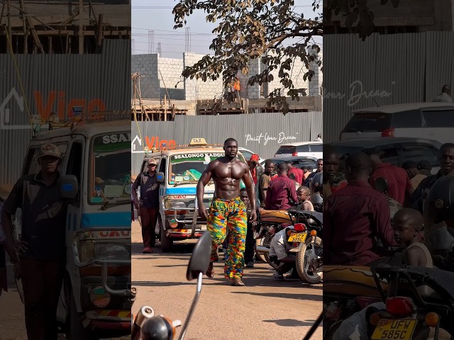 World tallest bodybuilder in public reactions 😳 #abba #africa #model #travel #shorts #funny y