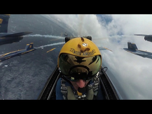 Blue Angels Salute to USS Harry S. Truman Strike Group - Ready Carrier