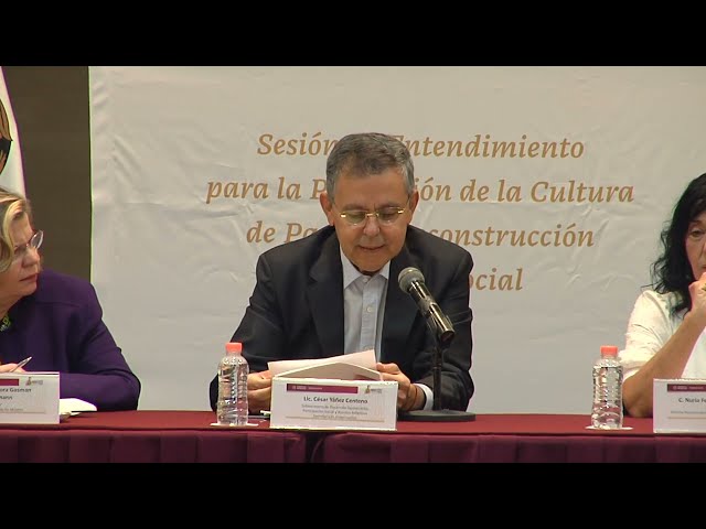 Ss César Yáñez Centeno, Promoción de la Cultura de Paz y la Reconstrucción del Tejido Social.