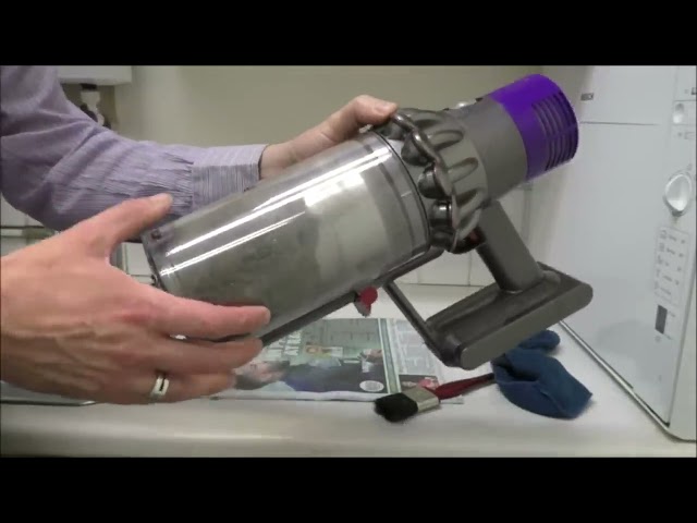 How to clean and maintain the Dyson V10 Cordless Vacuum Cleaner