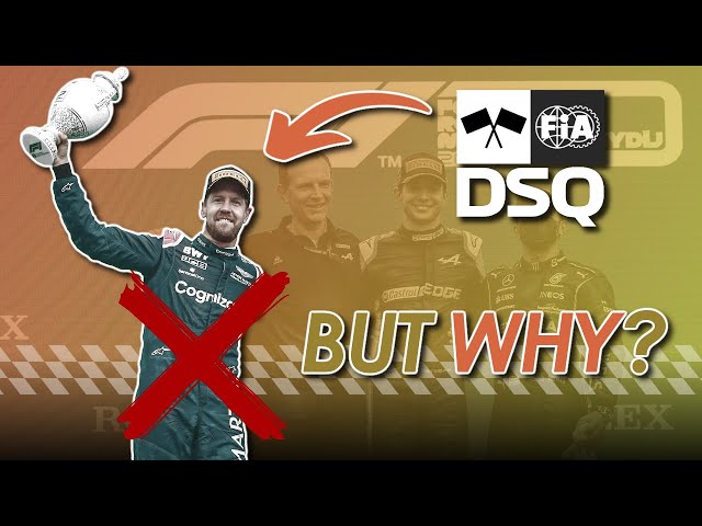 Every Disqualification in Formula 1 History Explained