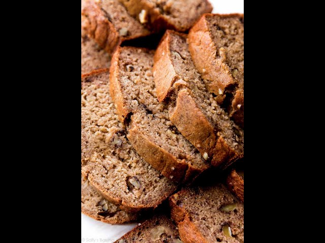 BEST Banana Bread EVER! Depression Era Recipe!