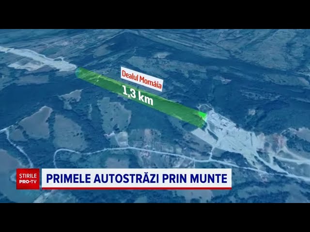 Cum arată primele tuneluri de autostradă din România. S-a săpat deja un kilometru în stâncă