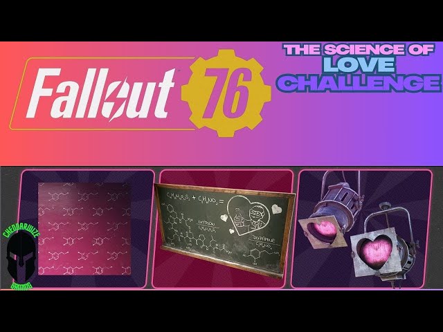 Fallout 76 The Science of Love Challenge Made EASY!