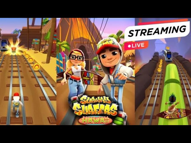 SUBWAY SURF 🏄‍♀️ GAME LIVE ❤️ new update |SHORTS ENTERTAINMENT LIVE #subwaysurfers #shortslive #game