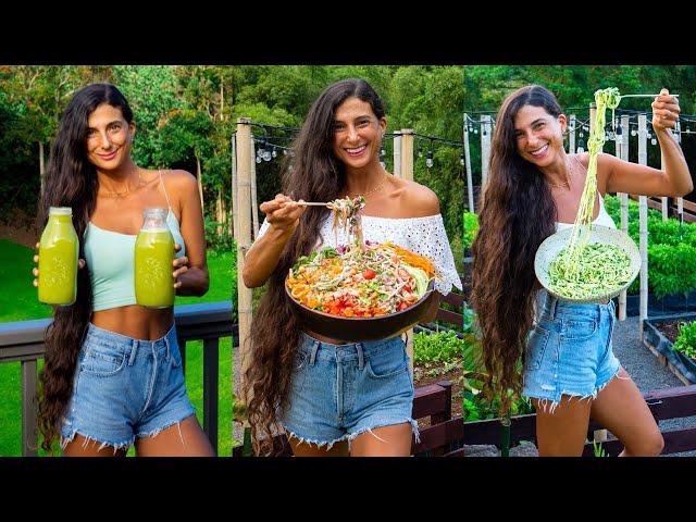 Nourishing Meals from My Garden 🌱 Healthy, Wholesome, & Nutritious Plant-Based Vegan Recipes 🍊 Ep. 1