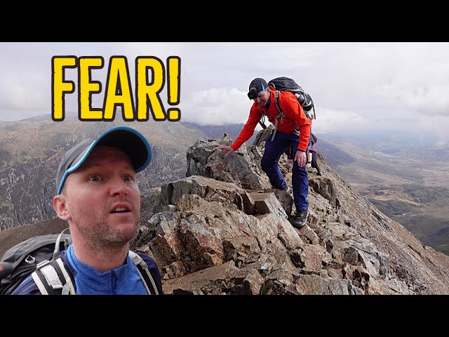 😱 We Hike Crib Goch: It Scared The Crap Out of Us!