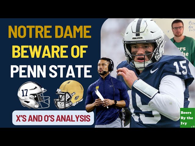 Notre Dame vs Penn State Football Preview | Best X's and O's Analysis On Youtube