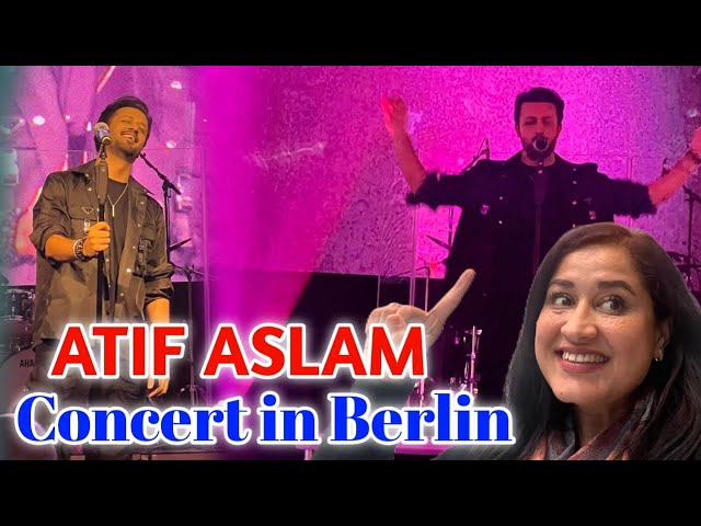 Atif Aslam Concert 2024 Berlin | Atif Aslam live in Berlin | mona vlogs