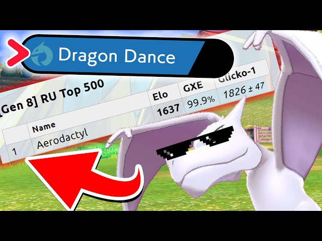 Using the #1 RANKED Dragon Dance AERODACTYL Team on Pokemon Showdown! Pokemon Sword and Shield