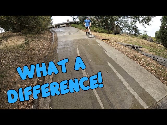 BIGGEST Driveway Clean EVER!?