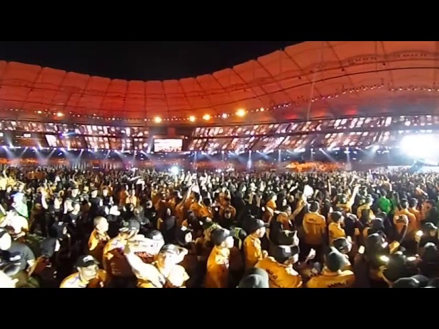 360 view Merdeka60 Countdown and KL2017 Closing Ceremony