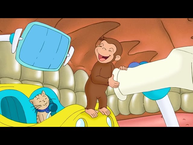 George’s Tour of His Mouth!  🐵 Curious George | Animal Friends