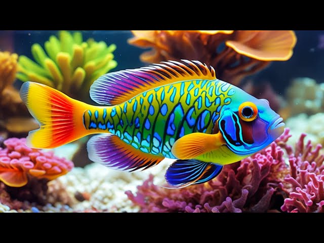 The Best 4K Aquarium - Explore the Stunning World of Sea Jellyfish & Beautiful Coral Reef Fish.#1