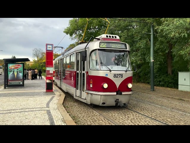 Sestřih MHD v Praze, léto 2024 (tramvaje, metro, trolejbusy, 4K HDR)