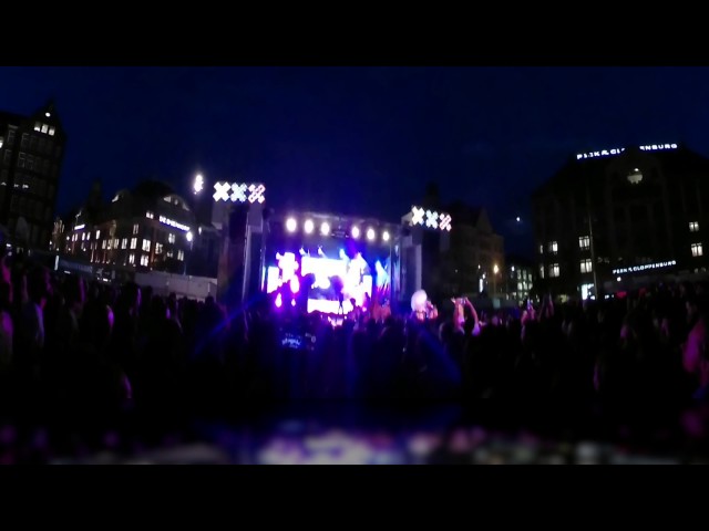 Gay Pride celebration on Dam square Amsterdam