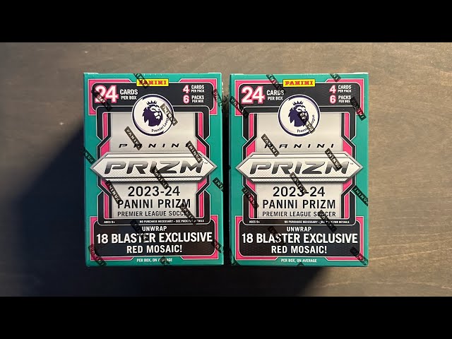 2023/24 Panini Prizm Premier League 2x Blaster Box Opening - Best Retail Product This Year