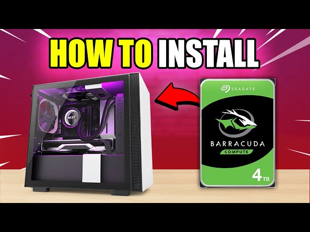 A Beginners Guide: How to Install a Hard Drive in a PC