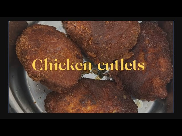 Adipoli oru chicken cutlet 😋