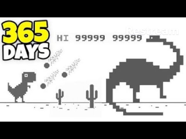 😭l Got The Chrome Dino Game  World Record 🎯 FOR 500 😔 BILLION SCORE! (2)