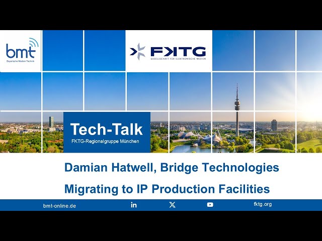 Migrating to IP Production Facilities