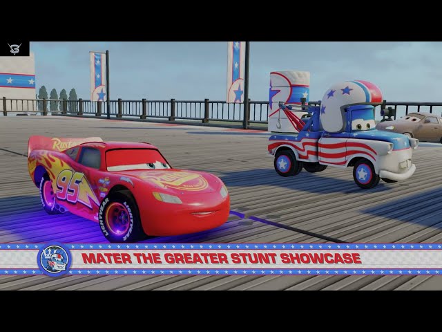 Cars 3: Driven to Win Mater The Greater StuntShowcase with McQueen