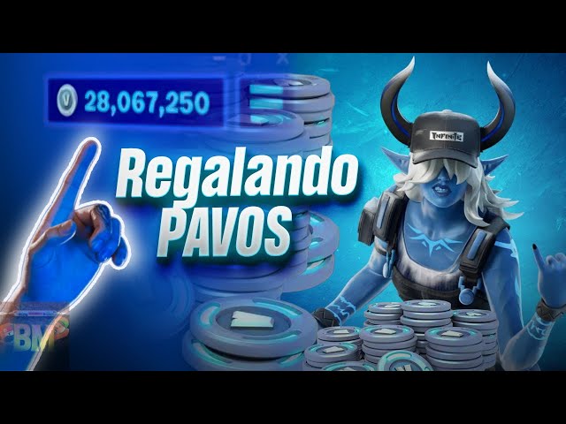 🔵  REGALANDO PAVOS GRATIS y PASES DE BATALLA FORTNITE 🔴 FREE 100,000 VBUCKS GIVEAWAY LIVE!