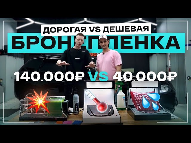 КРАШ-ТЕСТ полиуретановой пленки— КИТАЙ vs АМЕРИКА