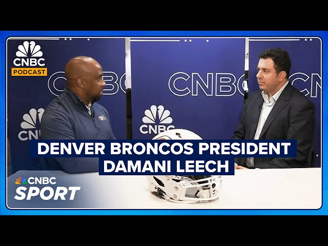 Denver Broncos President Damani Leech On The Team's Resurgence, The Fan Experience And DEI's Future