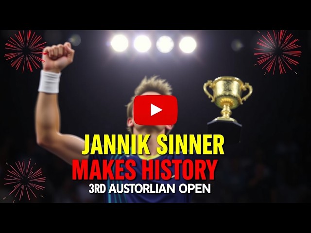 Jannik Sinner's Australian Open Triumph Shocks the World!