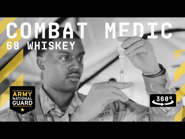 Army National Guard 68 Whiskey Combat Medic 360 - SRSC