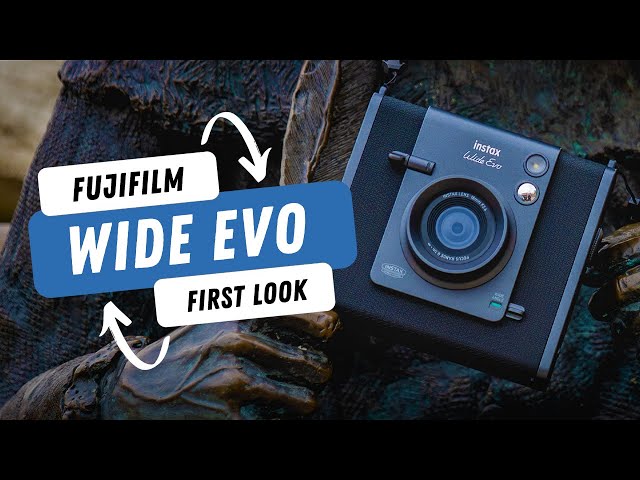 Fujifilm instax WIDE Evo | A hybrid instant camera blending instant photography & digital features