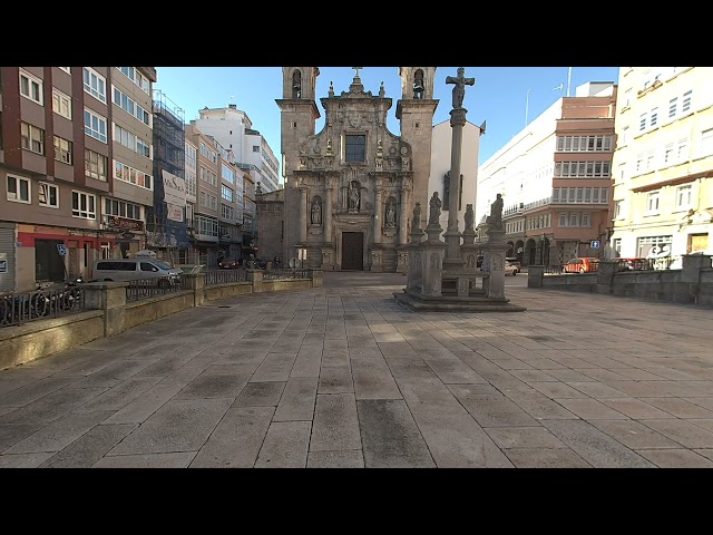 Iglesia de San Jorge. A Coruña (VR180 3D)