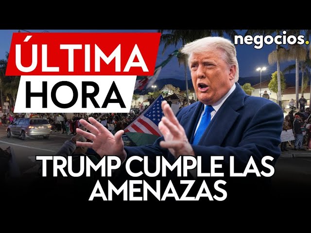 ÚLTIMA HORA | Trump cumple su amenaza: 14.000 inmigrantes arrestados desde que asumió el cargo