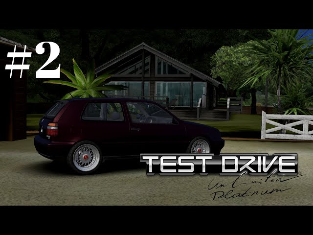 Test Drive Unlimited - TDU Platinum Walkthrough #2 - Volkswagen Golf mk3 (Logitech g923)