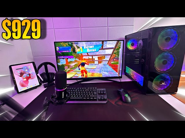 I Built the Best Gaming Setup for UNDER $1000…