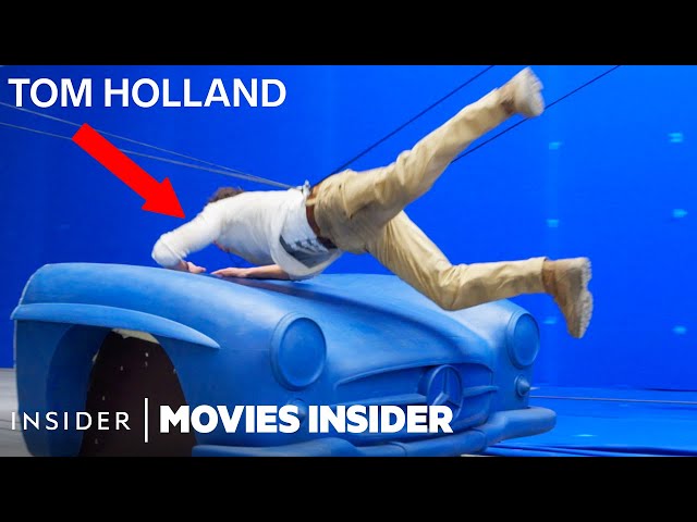 What 5 Tom Holland Stunts Looked Like Behind The Scenes | Movies Insider