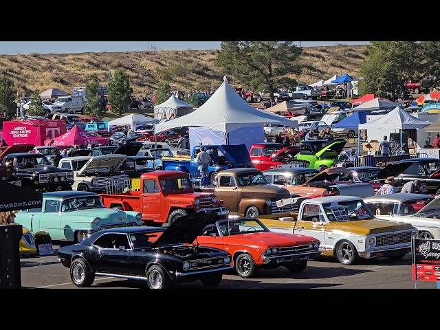 1000s of old cars custom cars classic cars {Goodguys Southwest Fall Nationals 2024 Friday} car show