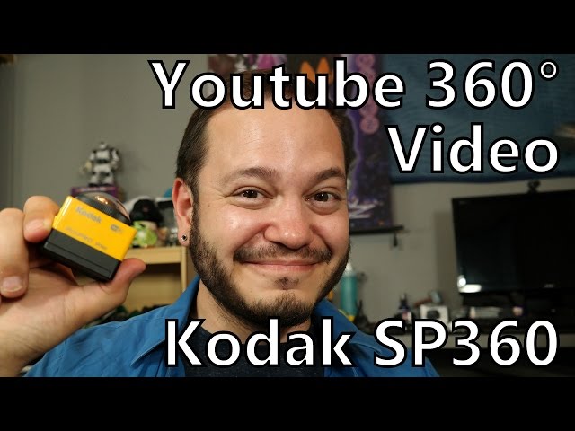 Youtube 360 Degree Video Test! Panorama Video of My Office Shot on Kodak PixPro SP360!