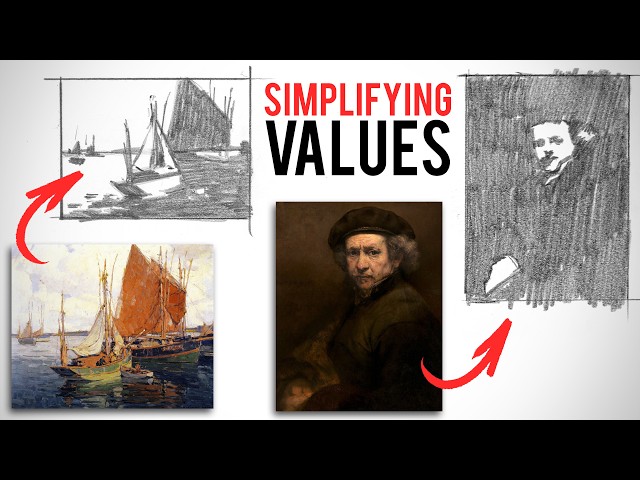 Practice Simplifying Values with Notan Studies