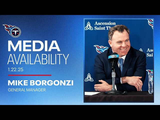 Mike Borgonzi Introduced as Titans General Manager