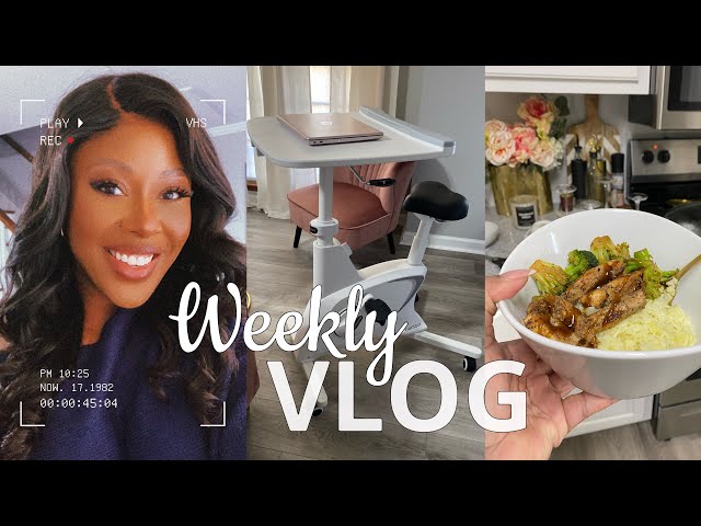 VLOG | $300 Utility Bills, Adulthood is Ghetto! New Home Tool & Updates + Flexi Spot Desk Spin Bike