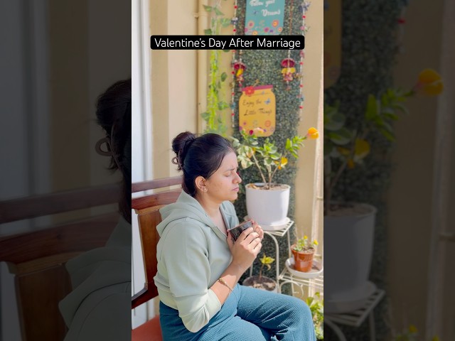 Valentine’s Day After Marriage Hits Different #shorts #shortsvideo #funny #comedy #pallavipiyoosh