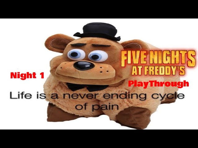 Five Nights At Freddy’s Night 1 PlayThrough