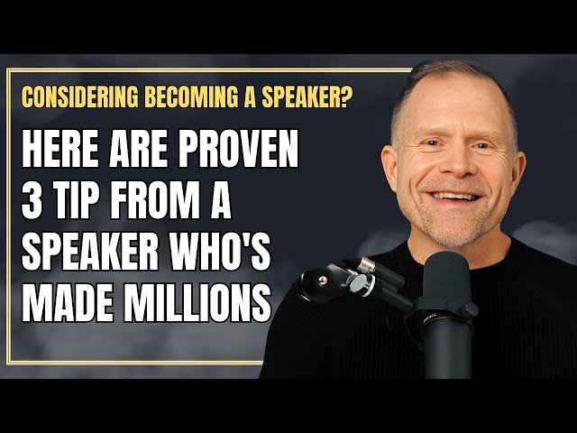 The Flourish Podcast Ep. 99 - Considering Becoming A Speaker? Here Are Proven 3 Tips From a Speaker