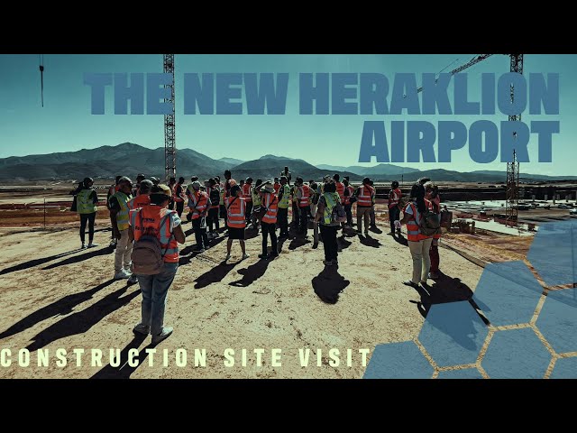 Breathtaking shots of the new international airport of Heraklion