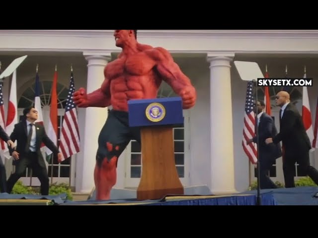 Captain America brave new World…Red Hulk Transformation … full movie